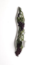 Load image into Gallery viewer, Arnel's Ceramic Grape Wall Hanging Candle Holder