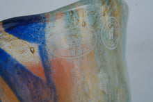 Load image into Gallery viewer, Anactacia Glass Design Greek Handmade Multicolor Art Glass Bowl 4 Inch