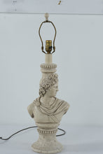 Load image into Gallery viewer, Regal Greek Bust Table Lamp by Alsy (1990) – Neoclassical Style