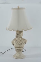 Load image into Gallery viewer, Regal Greek Bust Table Lamp by Alsy (1990) – Neoclassical Style