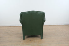Load image into Gallery viewer, Modern Green Armchair Rolled Arm Accent Chair