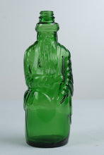 Load image into Gallery viewer, Vintage 1950s 1960s Moses Green Glass Figural Liquor Bottle Anchor Hocking 10 Inch