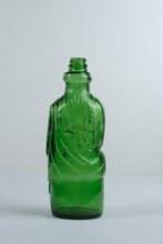 Load image into Gallery viewer, Vintage 1950s 1960s Moses Green Glass Figural Liquor Bottle Anchor Hocking 10 Inch