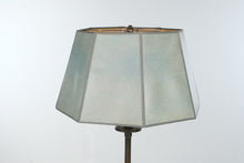 Load image into Gallery viewer, Antique Style Bronze Patina Cast Metal Floor Lamp Ornate 3 Light 61 Inch