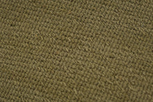 Load image into Gallery viewer, Hand Woven Wool Area Rug Olive Green Brown Geometric Squares 62 x 96