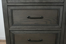 Load image into Gallery viewer, Vickery Creek Weathered Grey Cabinet Door Chest of Drawers