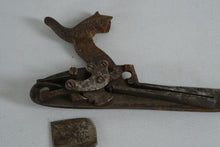Load image into Gallery viewer, Antique Percussion Sidelock Gun Lock Assembly Engraved Hammer Parts Lot