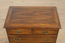 Load image into Gallery viewer, Vintage Hammary Solid Oak Three Drawer Side Table Nightstand