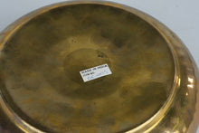 Load image into Gallery viewer, Vintage Hammered Brass Planter Bowl Rope Tassel Detail India 10 Inch