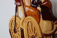 Load image into Gallery viewer, Carved Rickshaw Ride - Hanging Wall Art