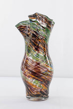 Load image into Gallery viewer, Hand Blown Glass Vase - Murano Style