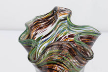 Load image into Gallery viewer, Hand Blown Glass Vase - Murano Style