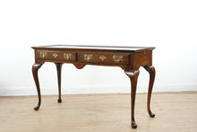 Load image into Gallery viewer, Harden Solid Cherry Queen Anne Console Table with Drawers and Pull Out Slides