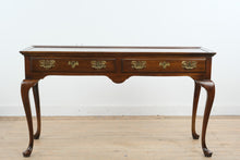 Load image into Gallery viewer, Harden Solid Cherry Queen Anne Console Table with Drawers and Pull Out Slides