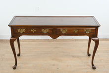 Load image into Gallery viewer, Harden Solid Cherry Queen Anne Console Table with Drawers and Pull Out Slides