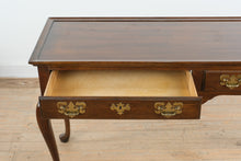 Load image into Gallery viewer, Harden Solid Cherry Queen Anne Console Table with Drawers and Pull Out Slides