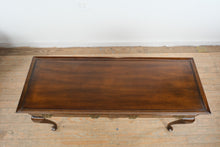 Load image into Gallery viewer, Harden Solid Cherry Queen Anne Console Table with Drawers and Pull Out Slides