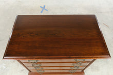 Load image into Gallery viewer, Vintage Harden Cherry Four Drawer Nightstand with Pull Out Slides