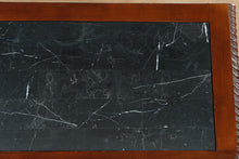Load image into Gallery viewer, Grande Forme Élégante Serving Cabinet by Havertys – Stone Top, Acanthus Carving, Multi-Use Storage