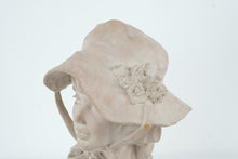 Load image into Gallery viewer, Heath King 1978 Signed Sculpture Woman Bonnet Bust Limited Edition 23 of 100