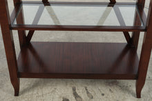 Load image into Gallery viewer, Hekman Metropolis Mahogany and Glass Etagere Bookcase