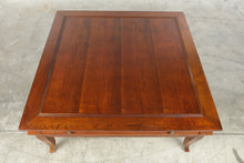 Load image into Gallery viewer, Hekman Traditional Cherry Square Coffee Table with Drawer