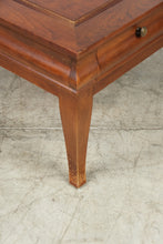 Load image into Gallery viewer, Hekman Traditional Cherry Square Coffee Table with Drawer