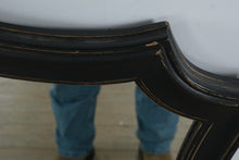 Load image into Gallery viewer, Vintage Black Painted Dresser Mirror with Distressed Finish by Hellam Furniture Company