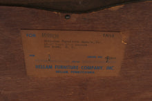 Load image into Gallery viewer, Vintage Black Painted Dresser Mirror with Distressed Finish by Hellam Furniture Company