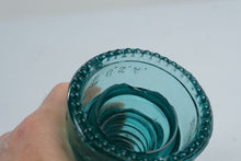 Load image into Gallery viewer, Antique Hemingray 19 Aqua Glass Telephone Insulator Made in USA