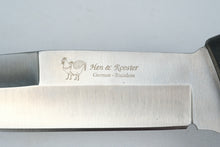 Load image into Gallery viewer, Hen & Rooster HR-5013 Fixed Blade Knife with Leather Sheath