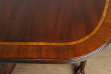 Load image into Gallery viewer, Henkel Harris Heirloom Mahogany Double Pedestal Dining Set