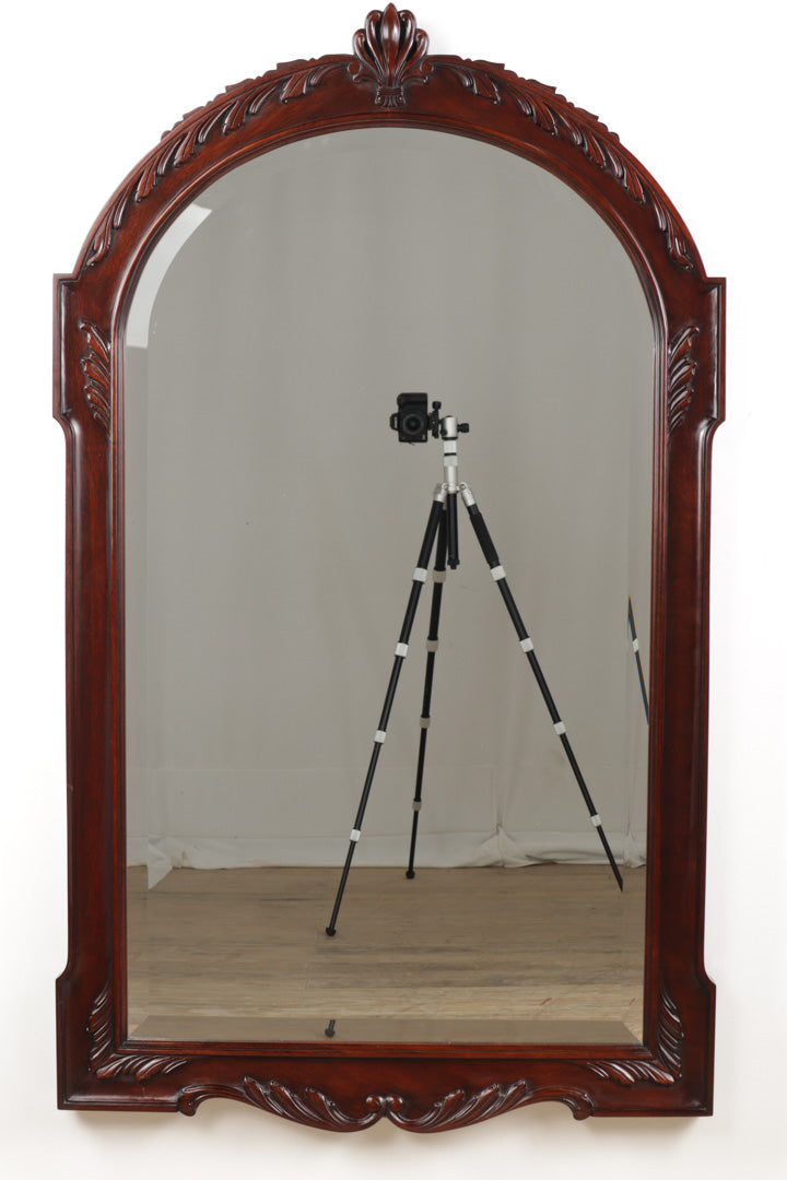 Henkel Harris H-30 Carved Mahogany Mirror
