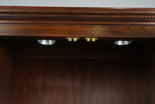 Load image into Gallery viewer, Henkel Harris Wild Black Cherry Breakfront China Cabinet Dated 1994