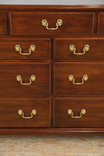Load image into Gallery viewer, Henkel Harris Mahogany Nine-Drawer Dresser – Heirloom Quality