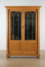 Load image into Gallery viewer, Henredon Monumental Aegean Crystal Curio China Hutch Cabinet