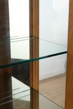 Load image into Gallery viewer, Henredon Monumental Aegean Crystal Curio China Hutch Cabinet