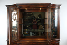 Load image into Gallery viewer, Henredon Natchez Collection Mahogany China Cabinet with Lighted Display