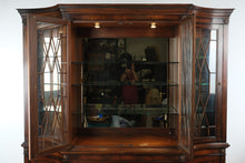 Load image into Gallery viewer, Henredon Natchez Collection Mahogany China Cabinet with Lighted Display