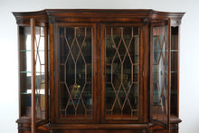 Load image into Gallery viewer, Henredon Natchez Collection Mahogany China Cabinet with Lighted Display