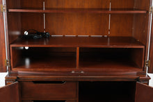 Load image into Gallery viewer, Henredon Natchez Collection Flame Mahogany Entertainment Armoire Cabinet