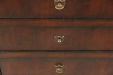 Load image into Gallery viewer, Henredon Acquisitions Three-Drawer Mahogany Accent Chest with Brass Hardware