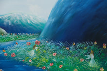 Load image into Gallery viewer, “Floating Basket” by Henry C. Arias – Original Oil Painting on Canvas – 24” x 36” (1990)