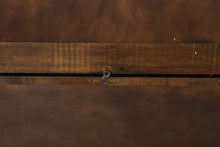 Load image into Gallery viewer, Rare Antique L. Hitchcock Two-Piece Hutch & Sideboard with Glass Display Cabinet