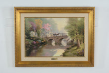 Load image into Gallery viewer, Thomas Kinkade “Hometown Bridge” – Limited Edition Lithograph (Hometown Memories V) w/ COA