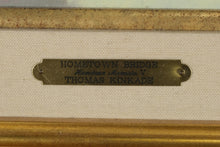 Load image into Gallery viewer, Thomas Kinkade “Hometown Bridge” – Limited Edition Lithograph (Hometown Memories V) w/ COA