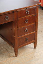 Load image into Gallery viewer, Hooker Furniture Traditional Executive Desk with Drop Front Keyboard Drawer