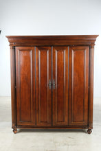 Load image into Gallery viewer, Hooker Furniture Computer Armoire Desk with Pocket Doors