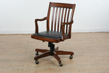 Load image into Gallery viewer, Hooker Traditional Swivel Desk Chair with Slat Back and Casters
