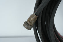 Load image into Gallery viewer, Orbit Adjustable Oscillating Lawn Sprinkler with Rubber Garden Hose – Gray & Blue